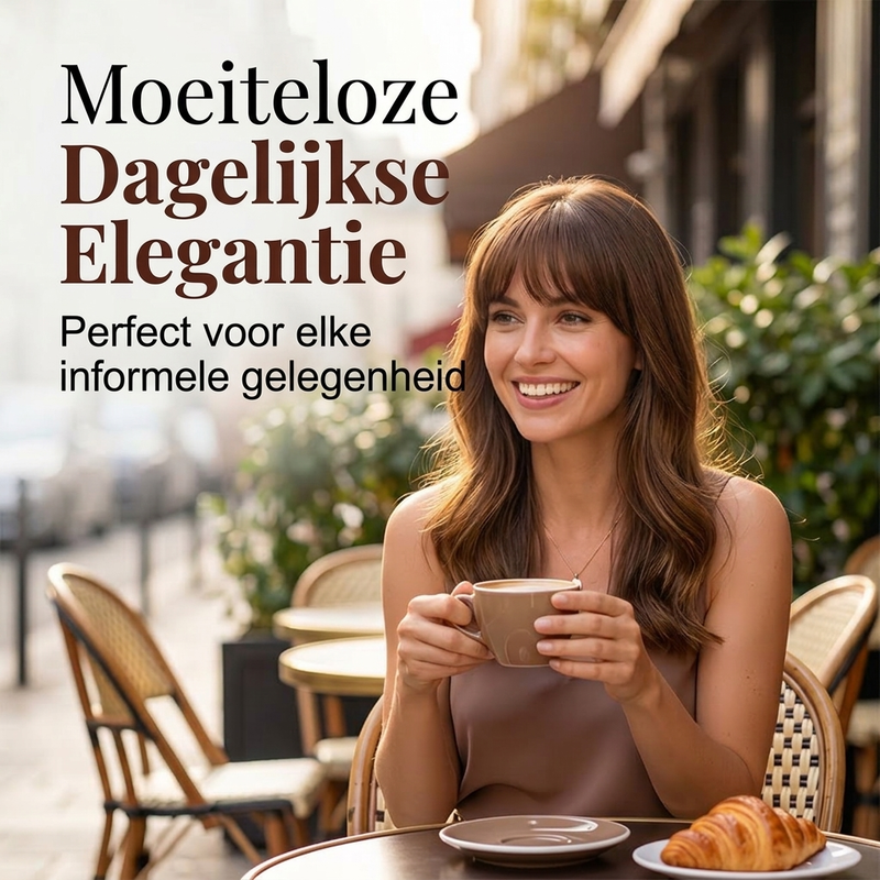 💇‍♀️ Synthetische rechte pony-haarextensie – Direct van kapsel veranderen ✨