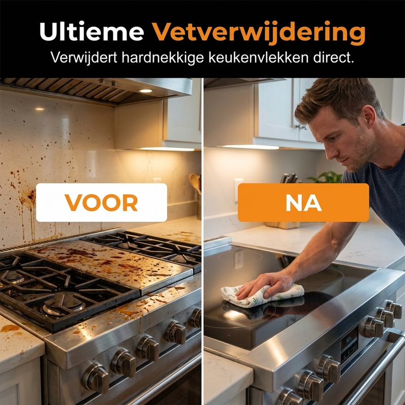 Zeepvrije eenmalige keukendoekjes