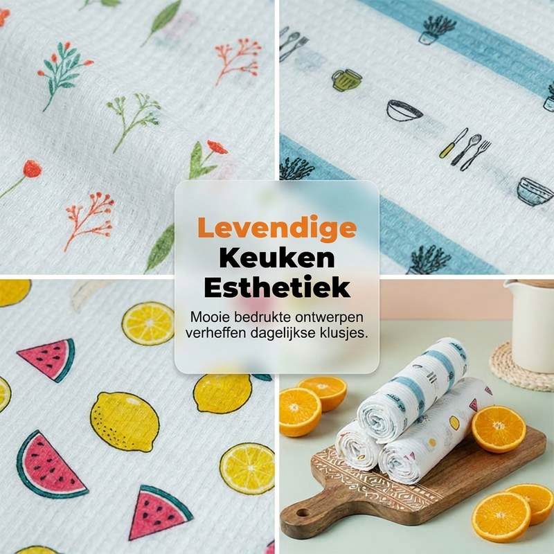 Zeepvrije eenmalige keukendoekjes
