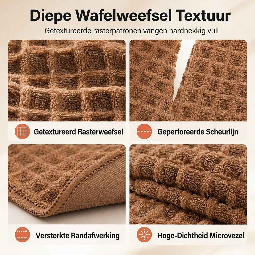🧽 Afscheurbare wegwerp schoonmaakdoekjesrol voor wekelijks gebruik – dik, handig en gemakkelijk ✨