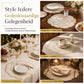 🍽️ TIJDELIJK 50% KORTING! 🌹 Noordse Stijl Metalen Pioenroos PVC Placemat – Hittebestendig, Antislip & Waterdicht ✨