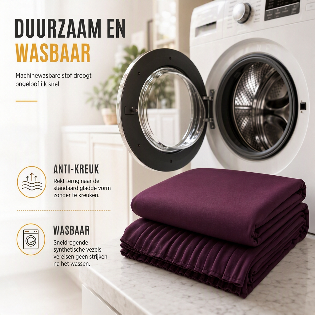 🎉 BEPERKTE TIJD 50% KORTING! ✅ Geplooide tafelrok voor evenementen – Elegant, kreukvrij en herbruikbaar 🎊