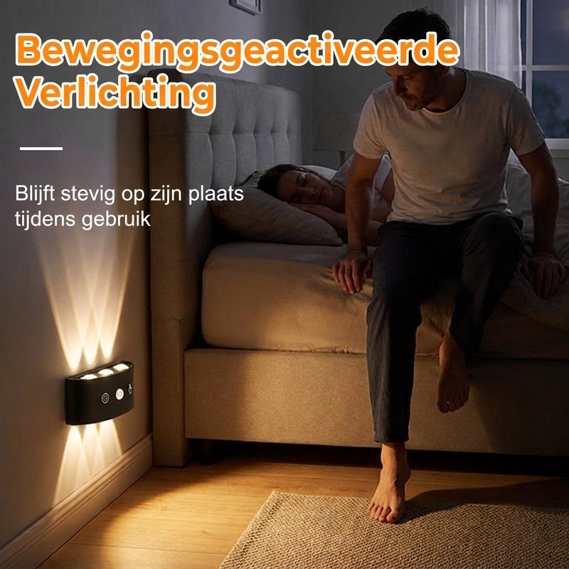 Oplaadbaar LED-nachtlampje met bewegingssensor