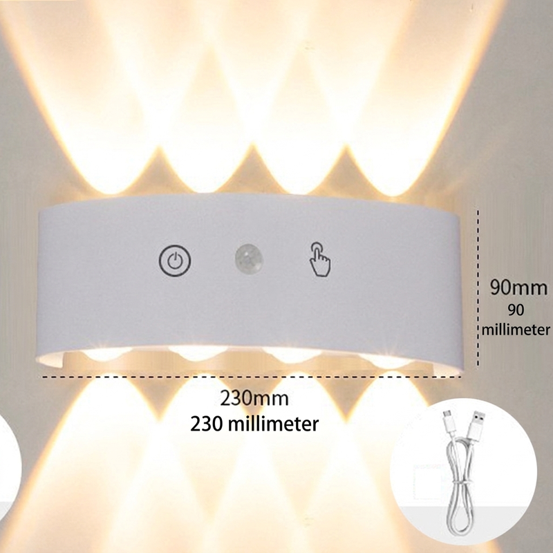Oplaadbaar LED-nachtlampje met bewegingssensor
