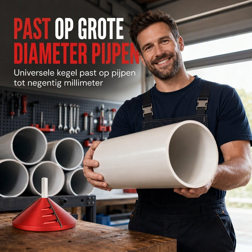 PVC-buizen affrezen en ontbramingstool