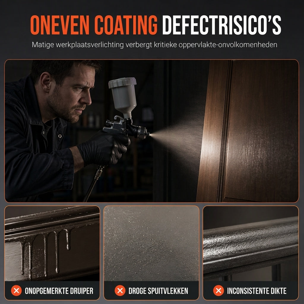 🔧 TIJDELIJK 50% KORTING! ✨ Lichtgewicht Spuitpistool – LED-Richtverlichting, Egale Afwerking, Voor Diverse Toepassingen 🎨