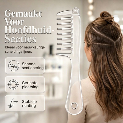 🔥 50% KORTING! 💆 Directe hoofdhuidverzorging – Precisie vloeibare applicatorkam ✨