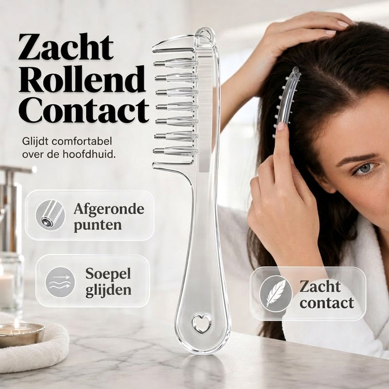 🔥 50% KORTING! 💆 Directe hoofdhuidverzorging – Precisie vloeibare applicatorkam ✨