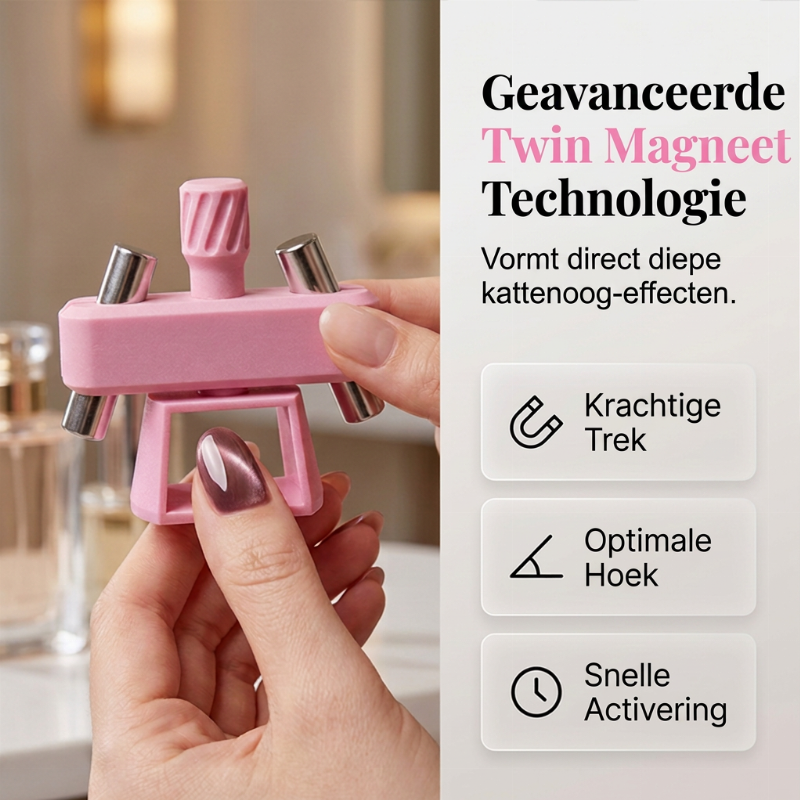 Roteerbare Kattenoog Nagelmagneet Tool