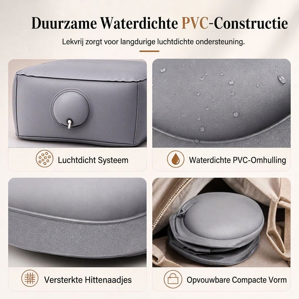 🎪 TIJDELIJK 50% KORTING! 💨 Opblaasbaar Draagbaar Concertkussen – Lichtgewicht, Waterdicht, Compact ✨