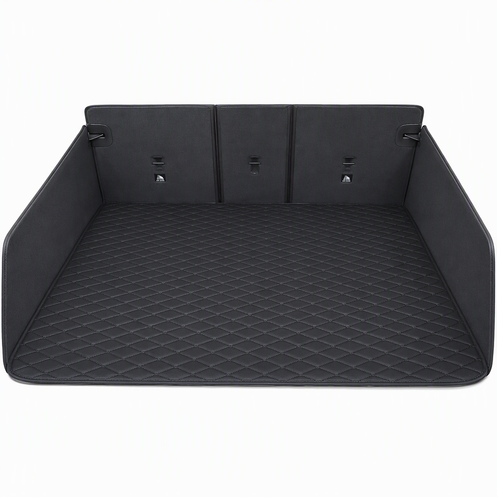 📢📢 50% KORTING!! ⏰ Universele kofferbakmat van PVC-leer voor sedans en SUV's, eenvoudig schoon te maken, 100x70 cm