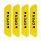 📢📢50% KORTING !! ⏰4 Stuks Autodeur Reflectie Waarschuwingsstickers OPEN Veiligheid Anti-Botsing Decals