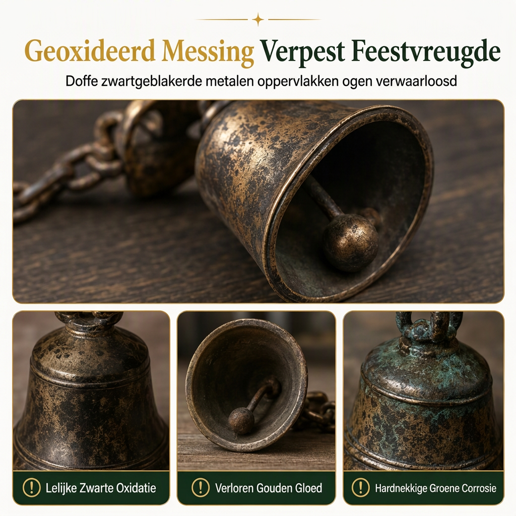 Messingbel en Koper Poetscrème voor Het Verwijderen van Aanslag en Oxidatie
