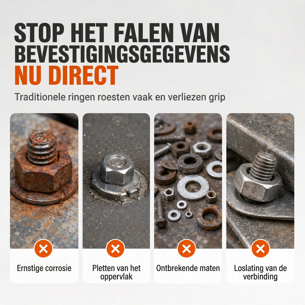 📢📢 50% KORTING !! ⏰ RVS Ringenassortiment met Opbergdoos