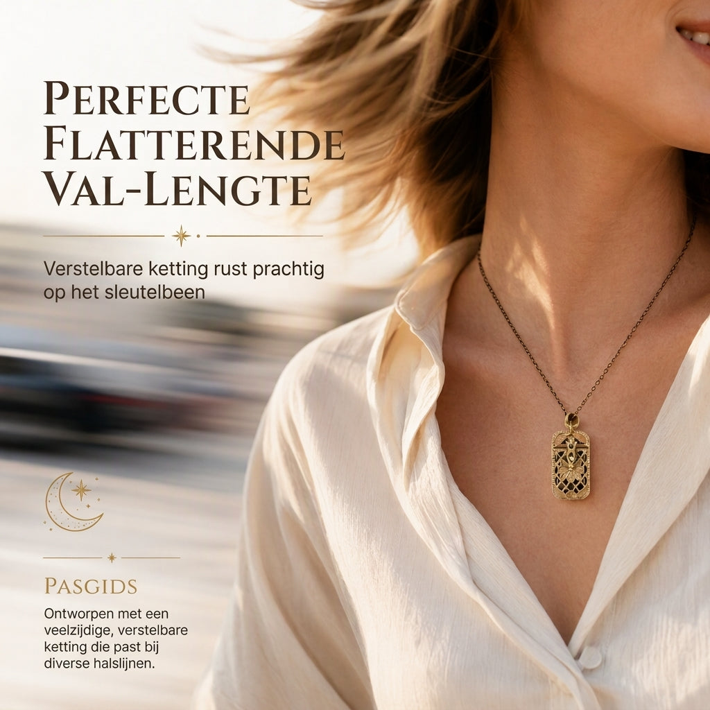 📢📢50% KORTING !! ⏰Vrouwen Tiny Tarotkaart met Ketting Sieraden