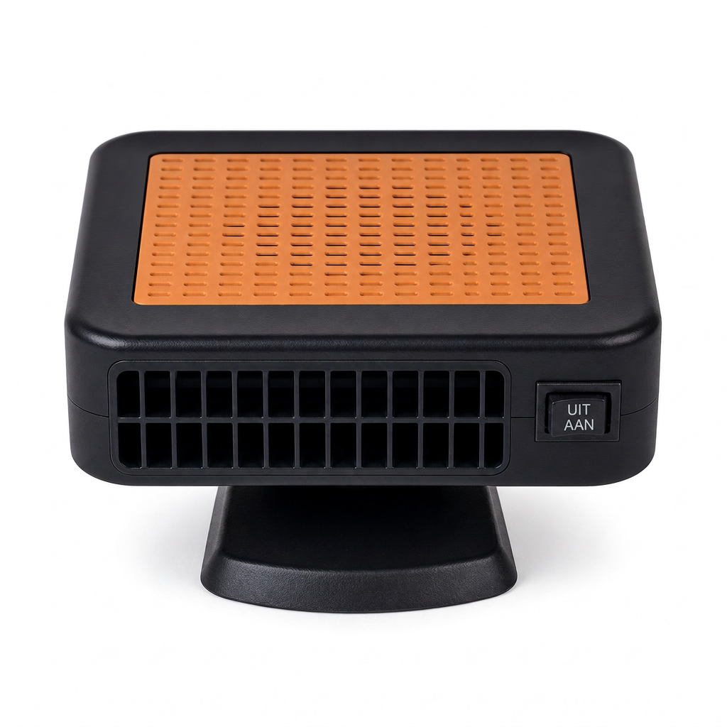 🚗 Draaibare 12V Auto Ontdooi- en Ontwasemingsventilator