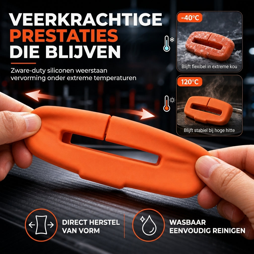 🎁 Nieuwe collectie 2026 - 50% KORTING💥 Universele siliconen hoes voor autogordelgesp – antibotsing, antikras, geluidsreductie 🚗