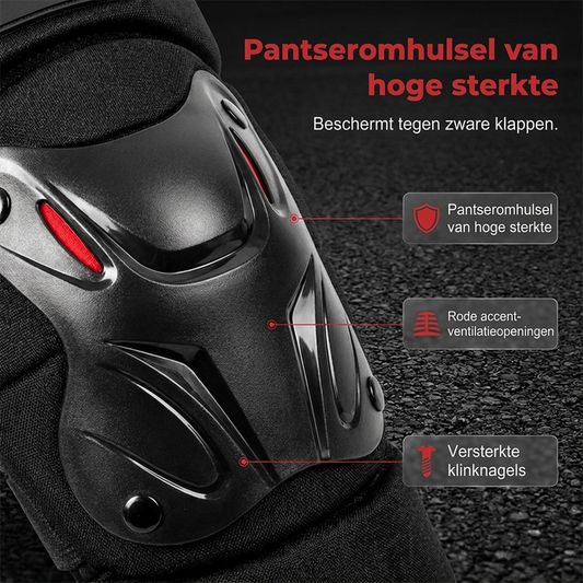 Motorcycle beschermingsset voor knieën en ellebogen