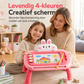 🎨 Magnetisch Tekentafel voor Kinderen: 4-Kleurig Scherm, Geen Rommel, Ombouwbaar, Veilige Bevestigingskoord