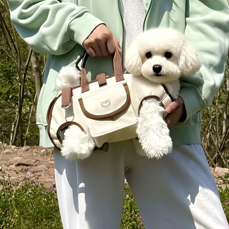 🐾 50% KORTING! 🎒 Draagbare huisdierendrager – Ademend schouder- en rugzakontwerp ✨