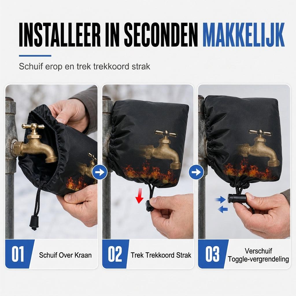 ⏰ Buitenkraan Isolatiehoezen voor de Winter