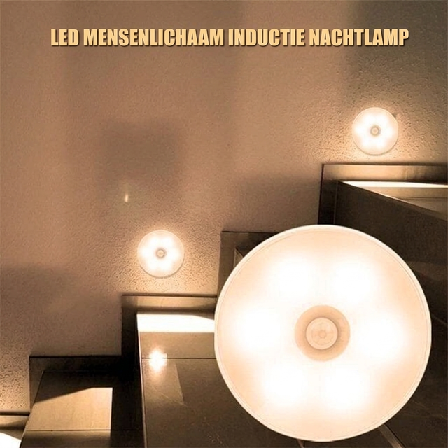 ✨Koop 1 Krijg 1 Gratis | LED Bewegingssensorlamp | Eenvoudige Installatie🔆