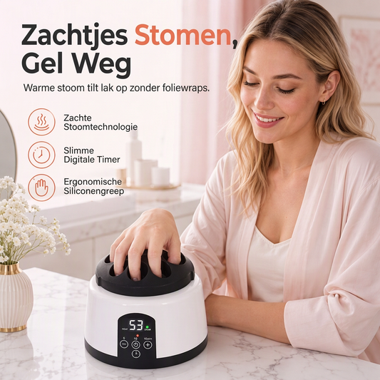 36W Elektrische Steam Nagellak Verwijderaar Professionele Gel- en Acrylverwijderaar voor Manicures