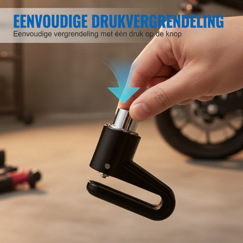 ⏳ Beperkte tijd special ⏰ Heavy-Duty schijfremslot – anti-diefstal, stevig, gemakkelijk te vergrendelen 🛵