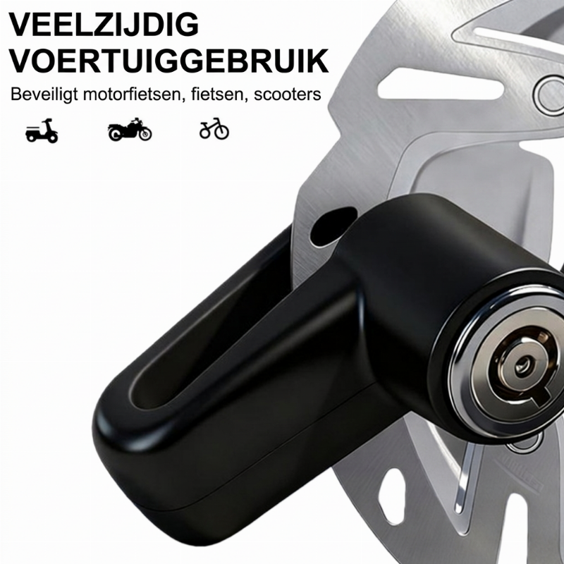 ⏳ Beperkte tijd special ⏰ Heavy-Duty schijfremslot – anti-diefstal, stevig, gemakkelijk te vergrendelen 🛵