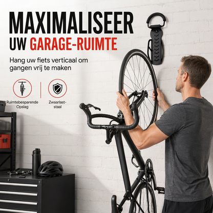 📢📢 BEPERKTE TIJDAANBIEDING: 50% KORTING ⏰ Verstelbare muur gemonteerde fietsenhanger voor binnen, fietsopslagrekhaak voor mountainbikes