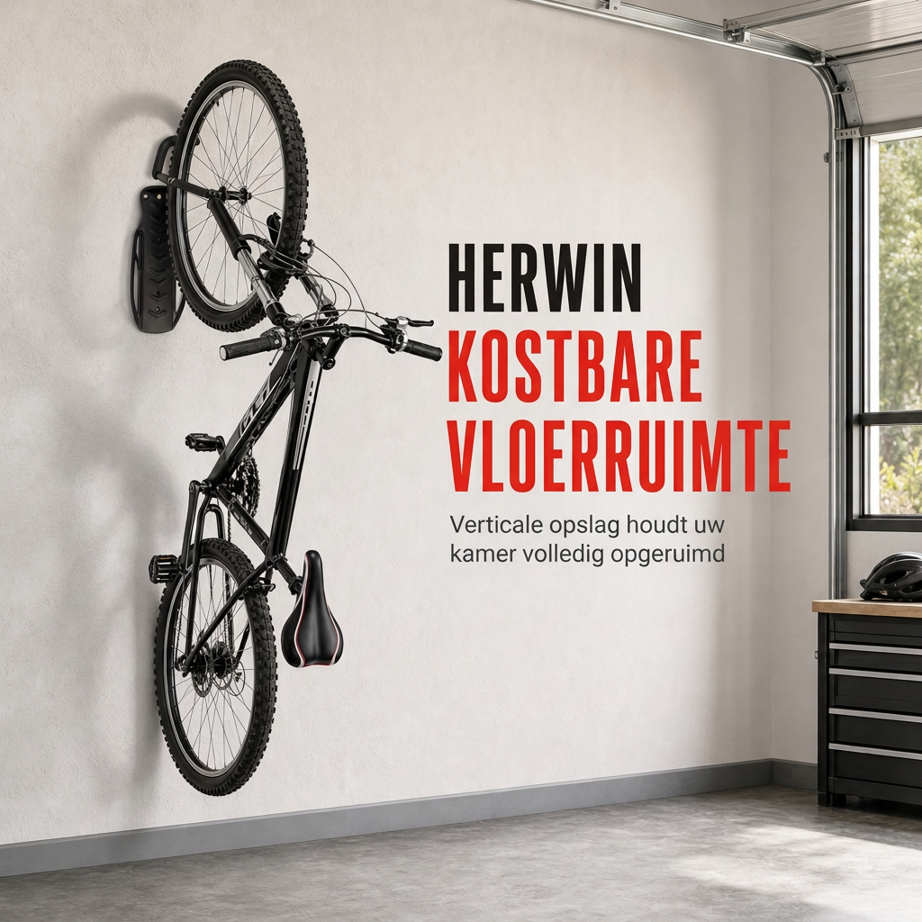 📢📢 BEPERKTE TIJDAANBIEDING: 50% KORTING ⏰ Verstelbare muur gemonteerde fietsenhanger voor binnen, fietsopslagrekhaak voor mountainbikes