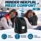 ✈️ TIJDELIJK 50% KORTING! ✨ Opblaasbaar ergonomisch uitgehold reis kussen – PVC-flock, snel op te blazen, met opbergtas