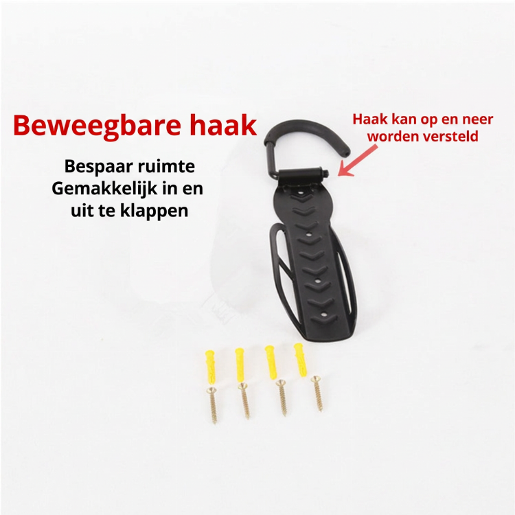 📢📢 BEPERKTE TIJDAANBIEDING: 50% KORTING ⏰ Verstelbare muur gemonteerde fietsenhanger voor binnen, fietsopslagrekhaak voor mountainbikes