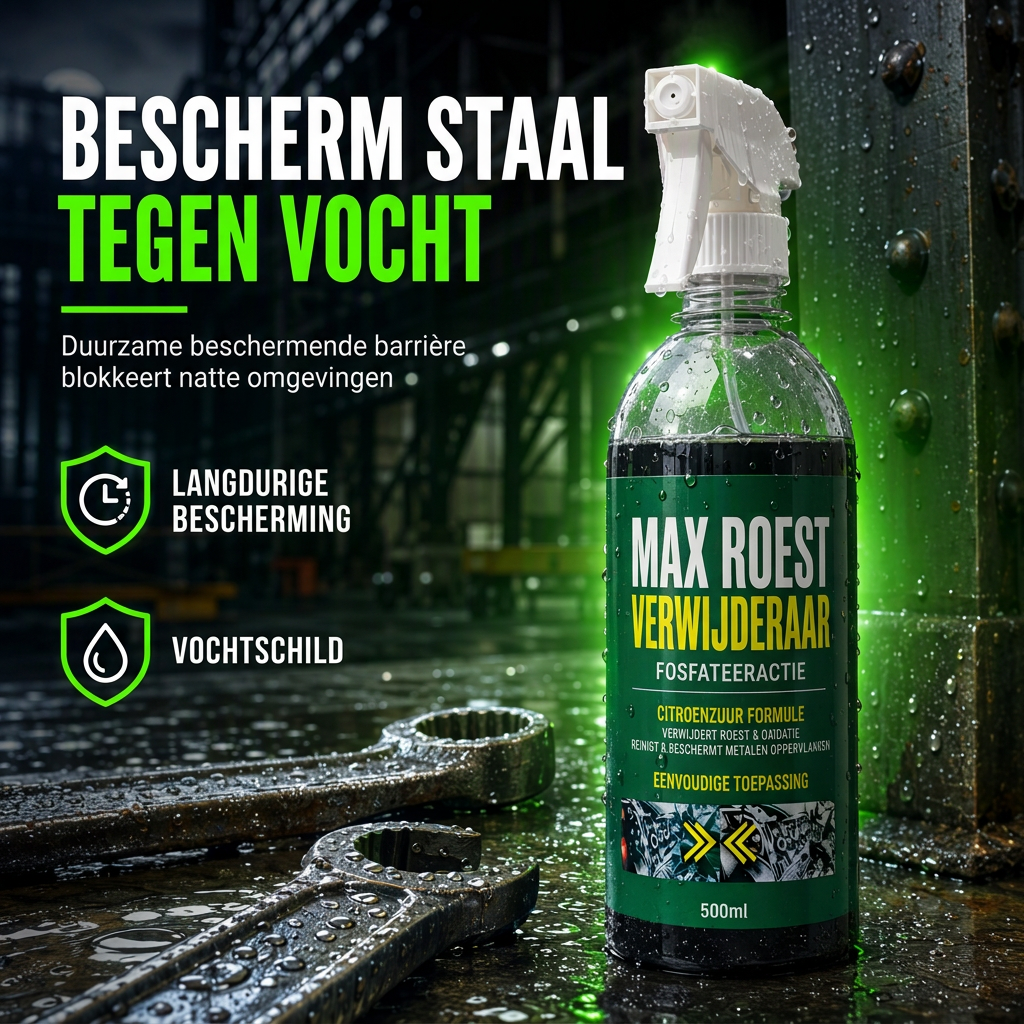 ⏳Beperkte Tijdelijke Aanbieding⏰3-in-1 Roestverwijderaar & Fosfateringsmiddel — Ontvetten, Roest Verwijderen & Voorkomen 💨