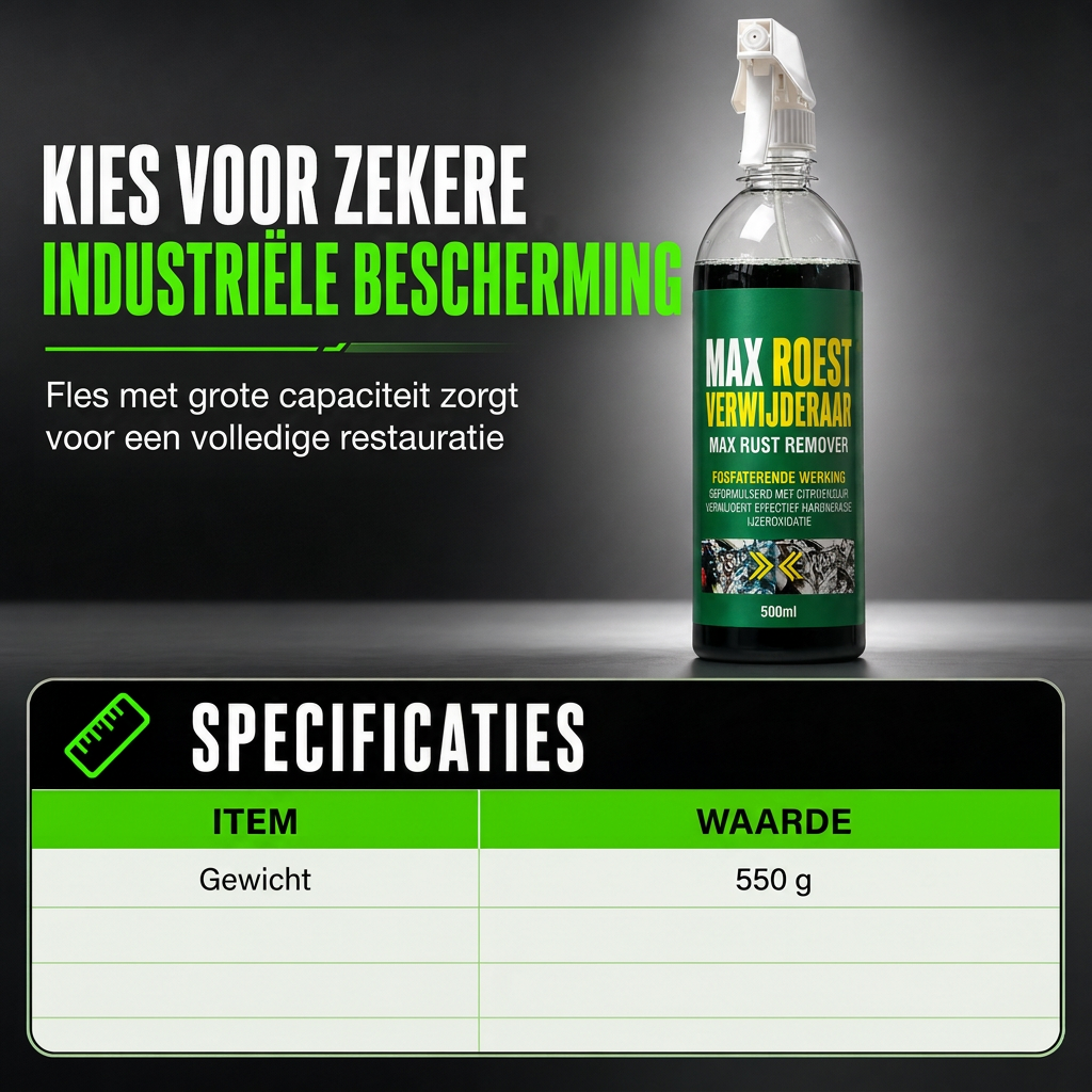 ⏳Beperkte Tijdelijke Aanbieding⏰3-in-1 Roestverwijderaar & Fosfateringsmiddel — Ontvetten, Roest Verwijderen & Voorkomen 💨