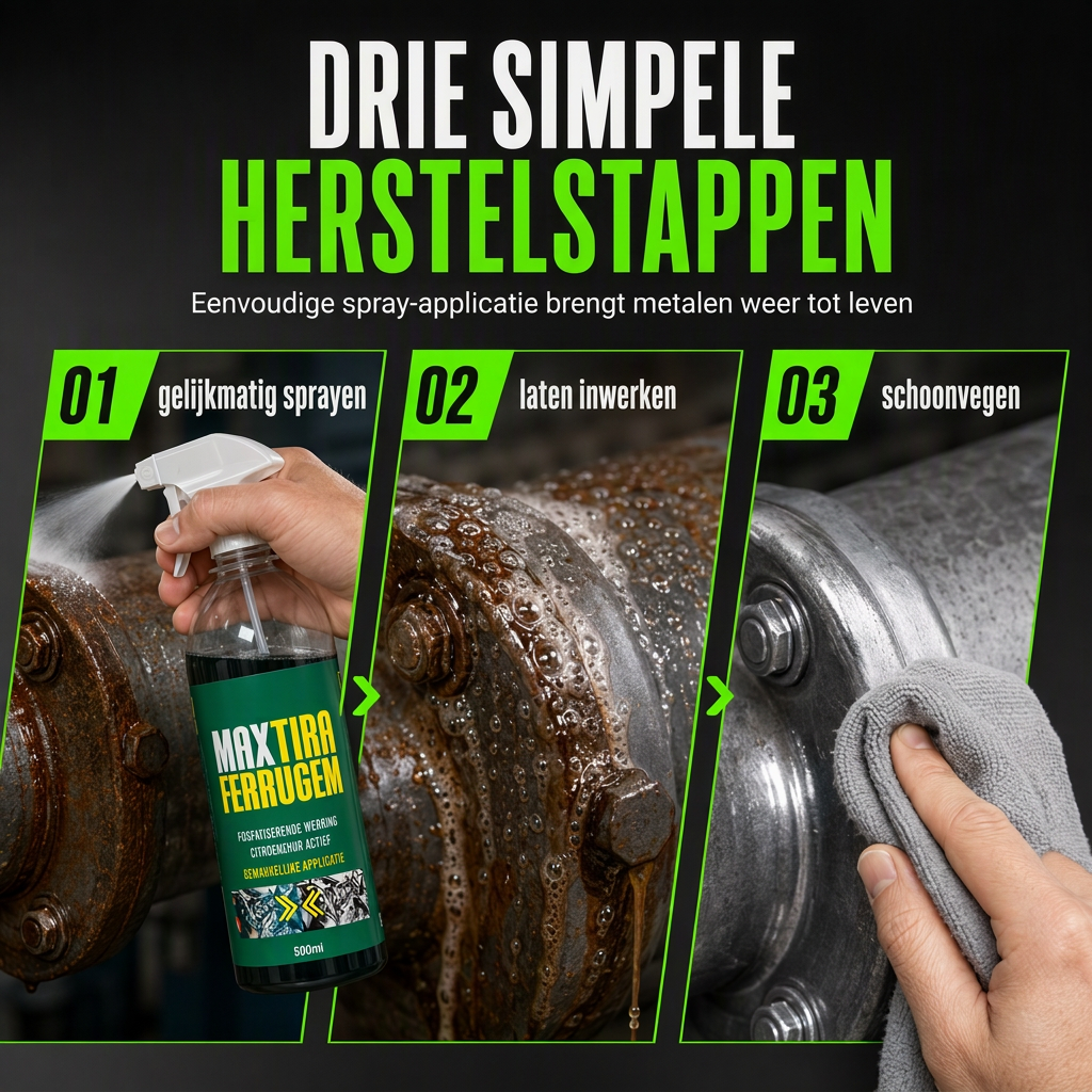 ⏳Beperkte Tijdelijke Aanbieding⏰3-in-1 Roestverwijderaar & Fosfateringsmiddel — Ontvetten, Roest Verwijderen & Voorkomen 💨