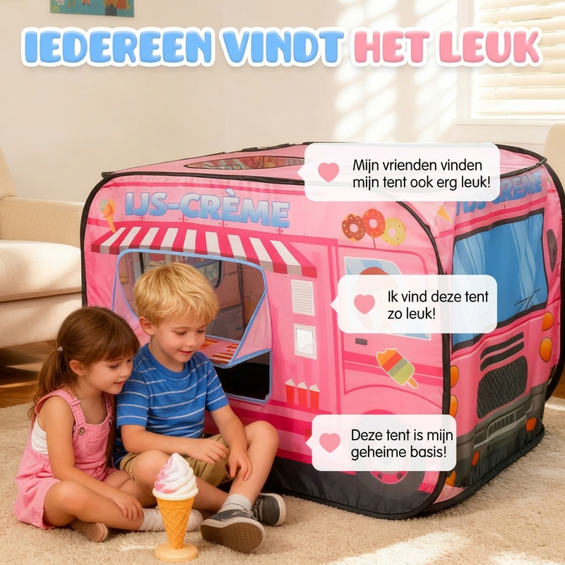 ⏰ Leuke pop-up speeltent voor kinderen – binnen- en buitenspeelgoed voor avonturiers
