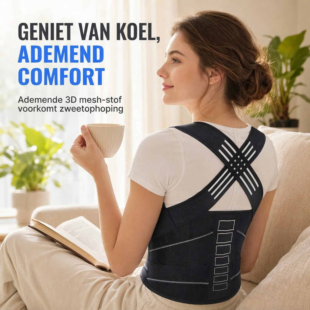 🎉 Onze wekelijkse specials - NU 50% KORTING 🎅 Kerstcadeau ✨ Verstelbare rugcorrectieband voor volwassenen 🧍