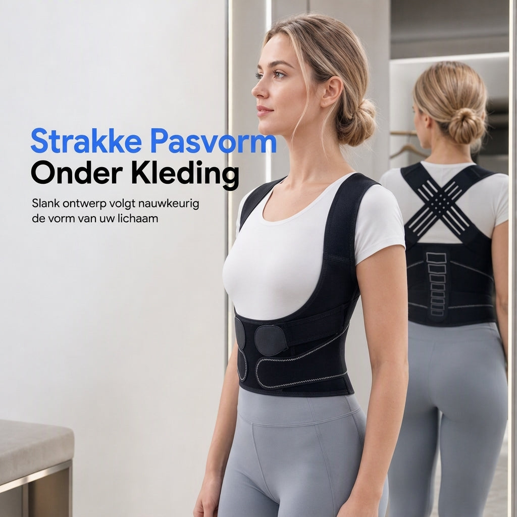🎉 Onze wekelijkse specials - NU 50% KORTING 🎅 Kerstcadeau ✨ Verstelbare rugcorrectieband voor volwassenen 🧍