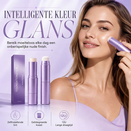 💄✨ 2-in-1 Foundationstift met Kleurverandering | Crème Foundationstift die zich Aanpast aan Huidtint voor een Flawloze Make-up