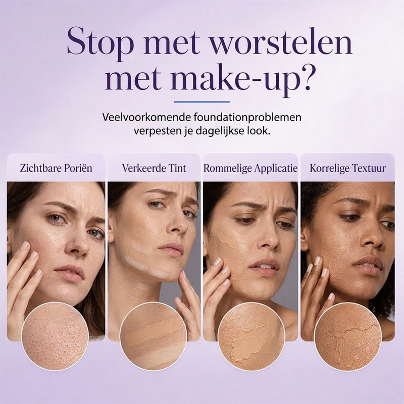 💄✨ 2-in-1 Foundationstift met Kleurverandering | Crème Foundationstift die zich Aanpast aan Huidtint voor een Flawloze Make-up
