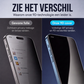 🛡️ NU 50% KORTING! Privacy Screen Protector voor iPhone, 9H Gehard Glas, 30° Anti-Spionage, 9D Volledige Dekking, Automatische Stofverwijdering, Bubbelvrije Installatie